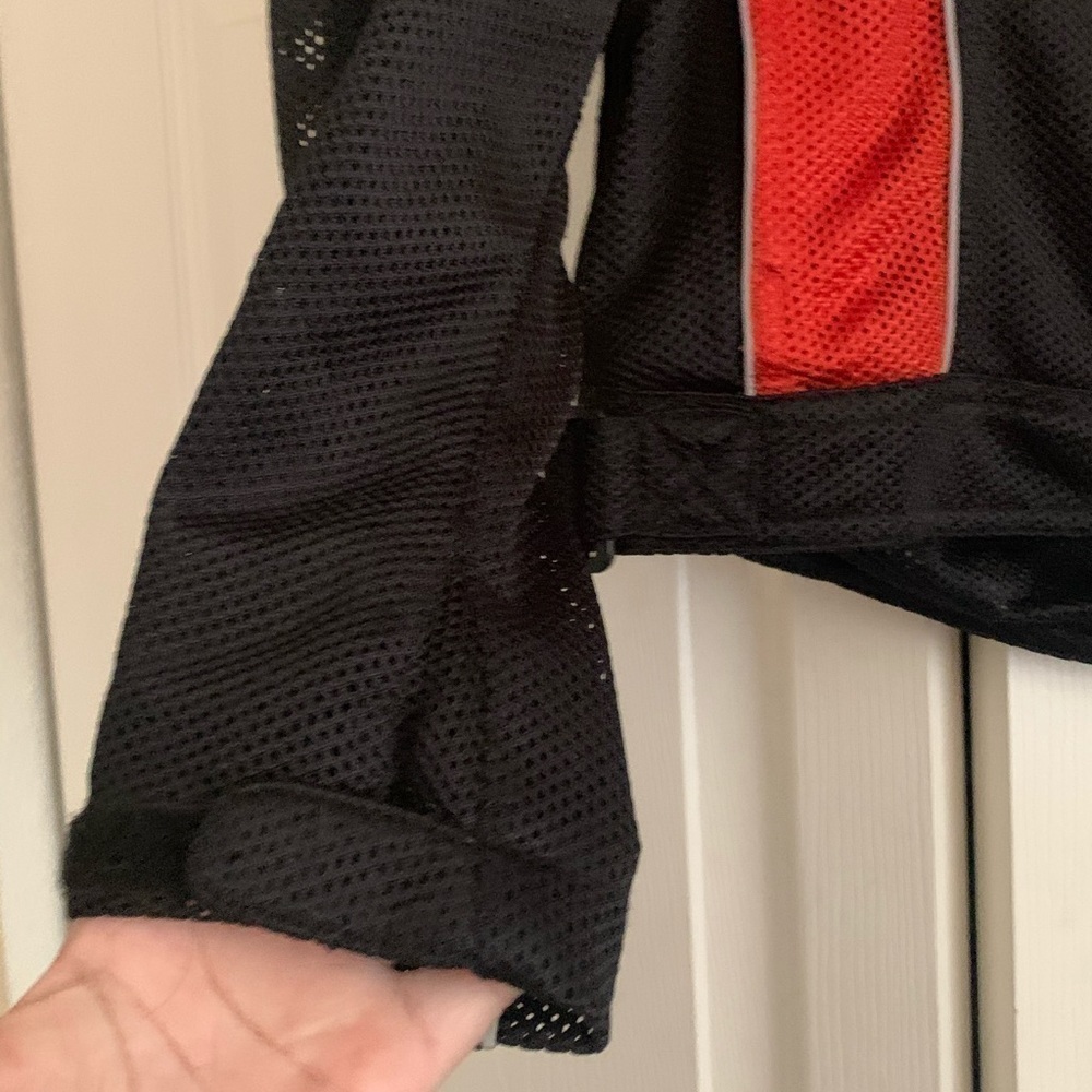 BHarley-Davidson RACING Black & Red Mesh Riding Jacket Sport - Picture 7 of 9